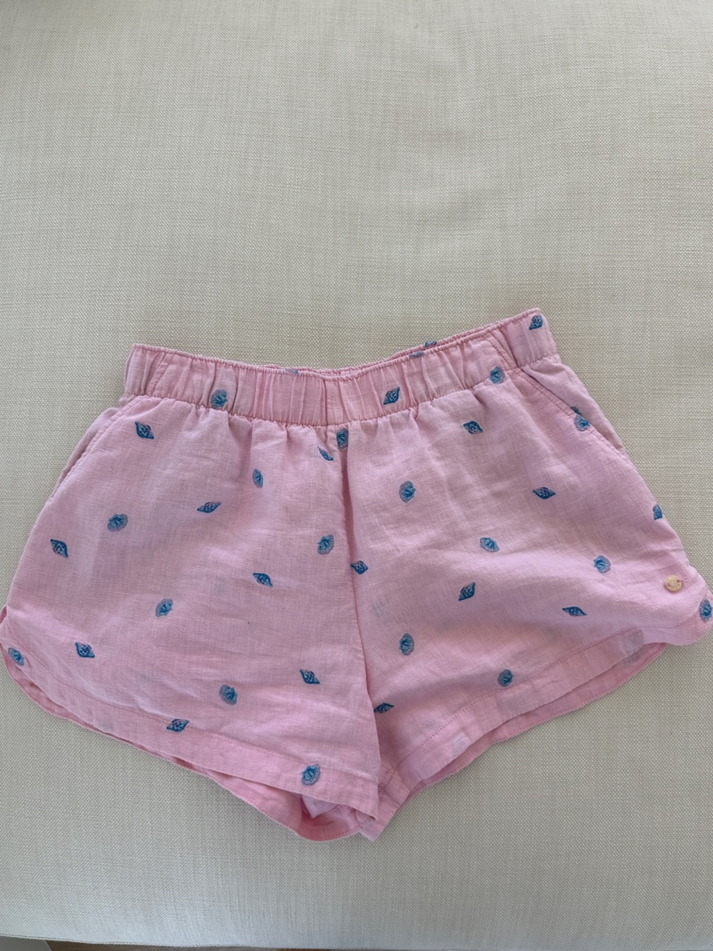 Lily Pulitzer Pink Linen Women's Shorts (M)